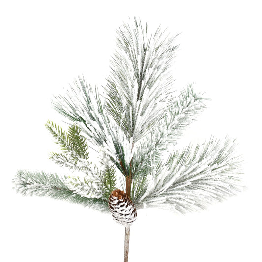 18” Winter Forest Pine / Pinecone Pick | QS