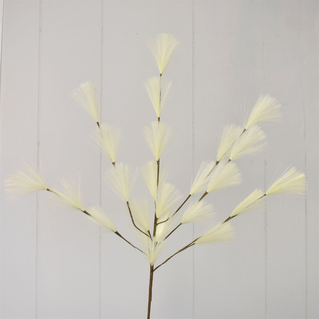 32” Skirted Pampas Grass Spray in Cream | QDE