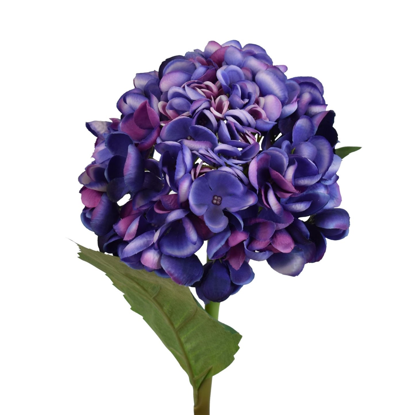 20” Popcorn Hydrangea Stem in Purple | XJE