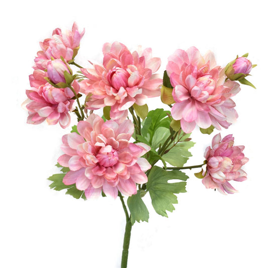 18.5" Chrysanthemum Spray in Vibrant Pink | XJE
