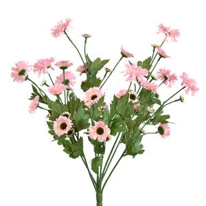19” Mini Gerbera Daisy Bush in Pink | XJE