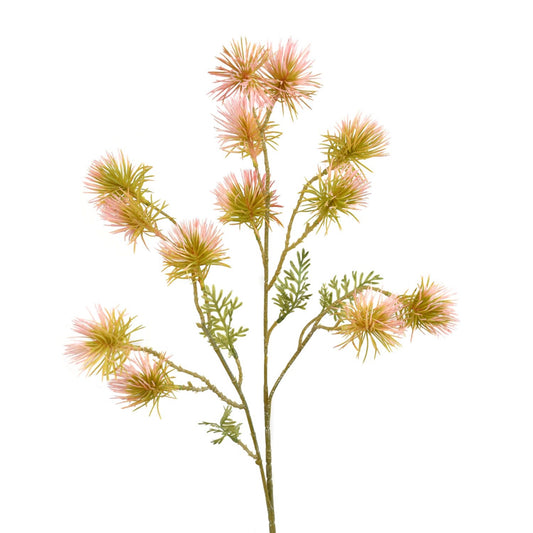27” Field Thistle Spray in Pink | XJE