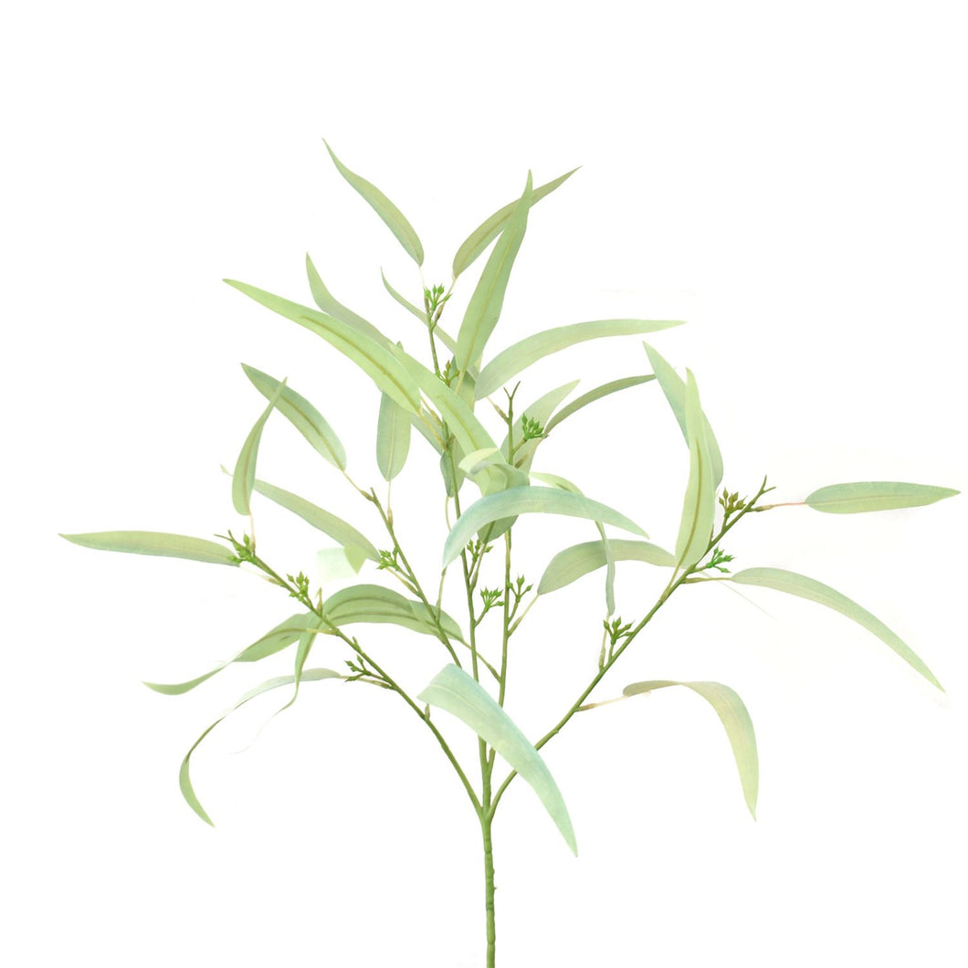 28”  Seeded Willow Eucalyptus Spray  |XJE