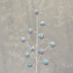 Sprinkle Covered Ball Spray 27" in Blue | QGC22