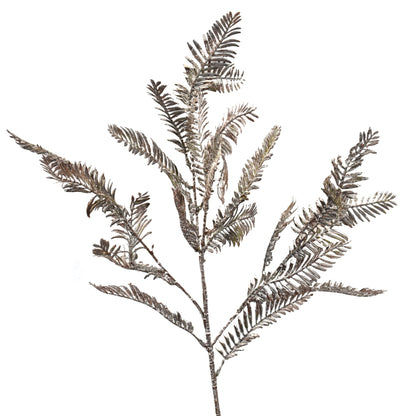 Dried Textured Fern Spray 28.5" in Brown | XJ