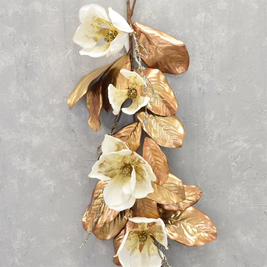 Glistening Magnolia Garland 72’’ | XJ