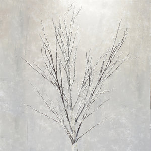 Grande Snowed Birch Tree Branch 48" | XJC22