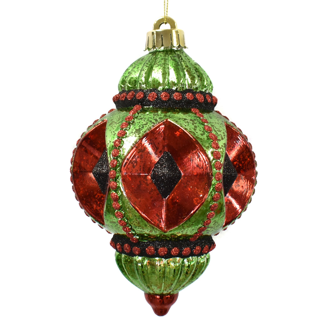 Reflector Finial Ornament 7