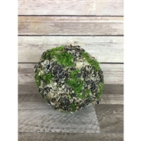 4.7" Lichen Moss Orb. | XJ