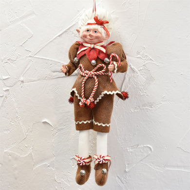 Poseable Whimsical Gingerbread Elf 20