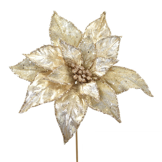 Metallic Diamond Poinsettia 20'' | TAC22