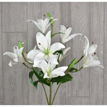 Load image into Gallery viewer, 21&quot; Tiger Lily Bush in White | XJE