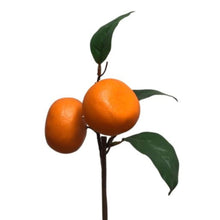 Load image into Gallery viewer, Mandarin Orange Plant Pick 12” | XJE