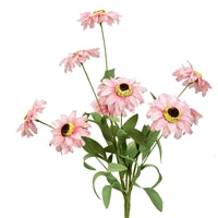 18" Sunburst Daisy Bush in Hot Pink | QDE