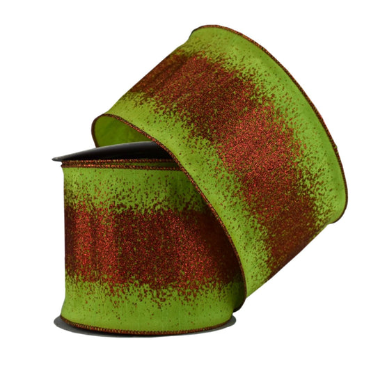 4" x 10YD Glitter Center Dupioni Ribbon | YT