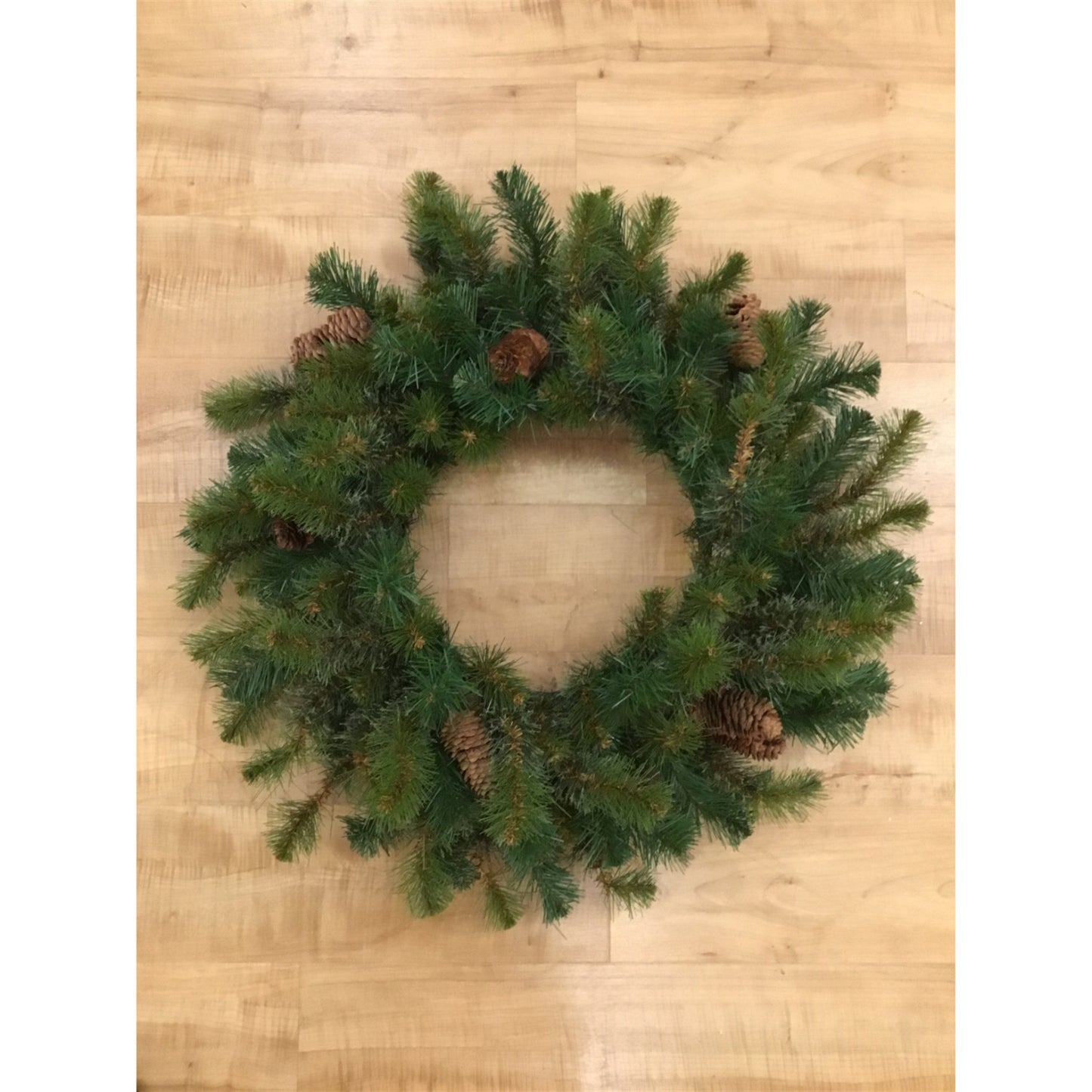 72" Mountain Pine Layered Wreath | HT