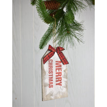 Load image into Gallery viewer, 7.5&quot; Wooden Tag Ornament Asst. | BF