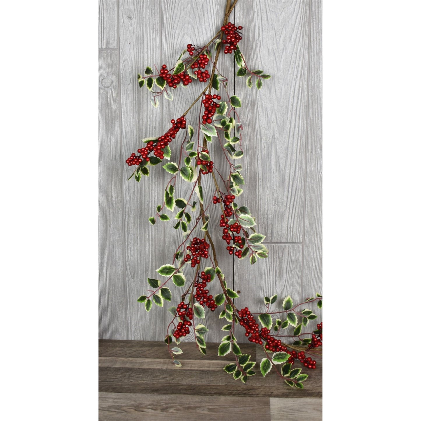 60" Royal Variegated Holly Garland | BF