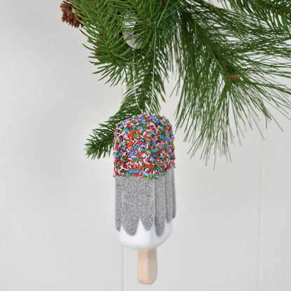 5'' Frosted Popsicle Ornament with Sprinkles (Sold Separately) | YK