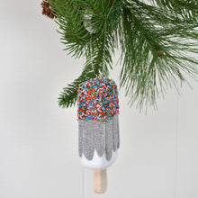 Load image into Gallery viewer, 5&#39;&#39; Frosted Popsicle Ornament with Sprinkles (Sold Separately) | YK