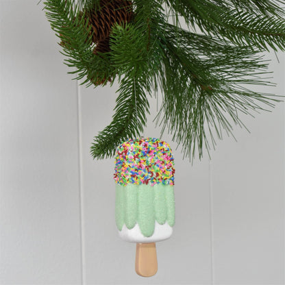 5'' Frosted Popsicle Ornament with Sprinkles (Sold Separately) | YK