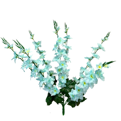 Delphinium Bush x 7 - 28” - Aqua |BYE