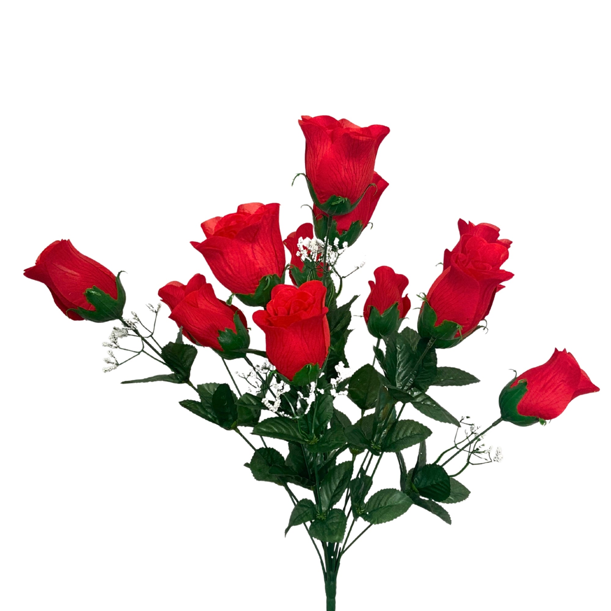 Rose Bud Bush x14 in Red BYE David Christopher's