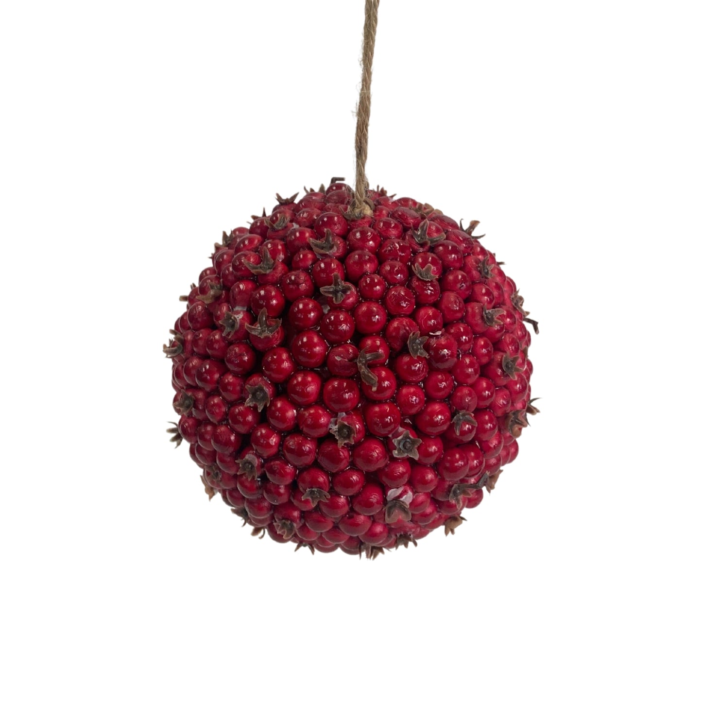 Small Gooseberry Ball Ornament - Burgundy 5” | KS