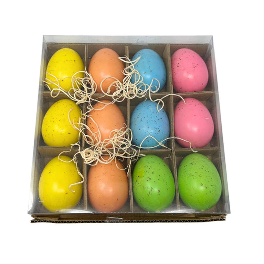 Colorful Assortment Box of Eggs - Box of 12 |YSE