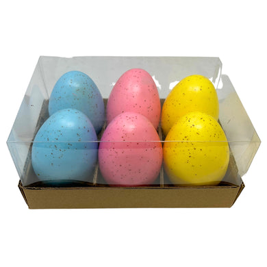 Grande Colorful Assortment of Eggs - Box of 6 |YSE