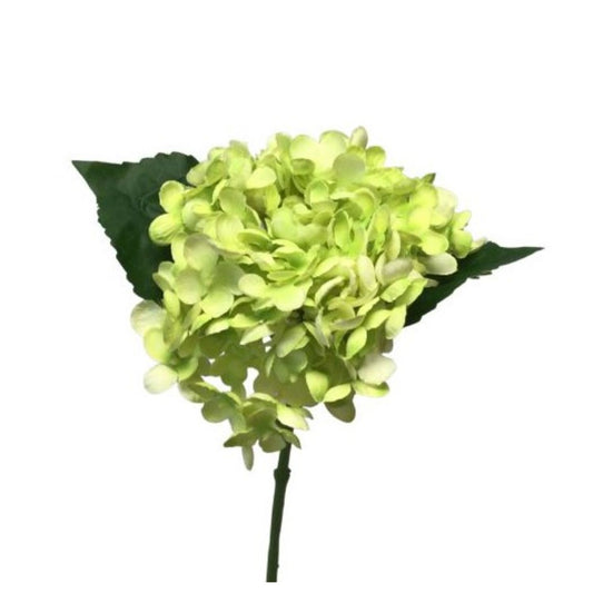 Hydrangea Pick Green 13" Dia 6.25" | YSE23
