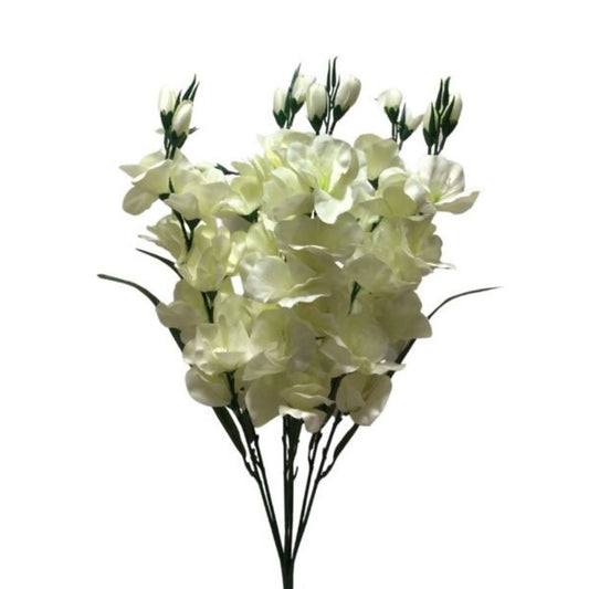 26" Gladiolus Bush x7 in Cream | BYE