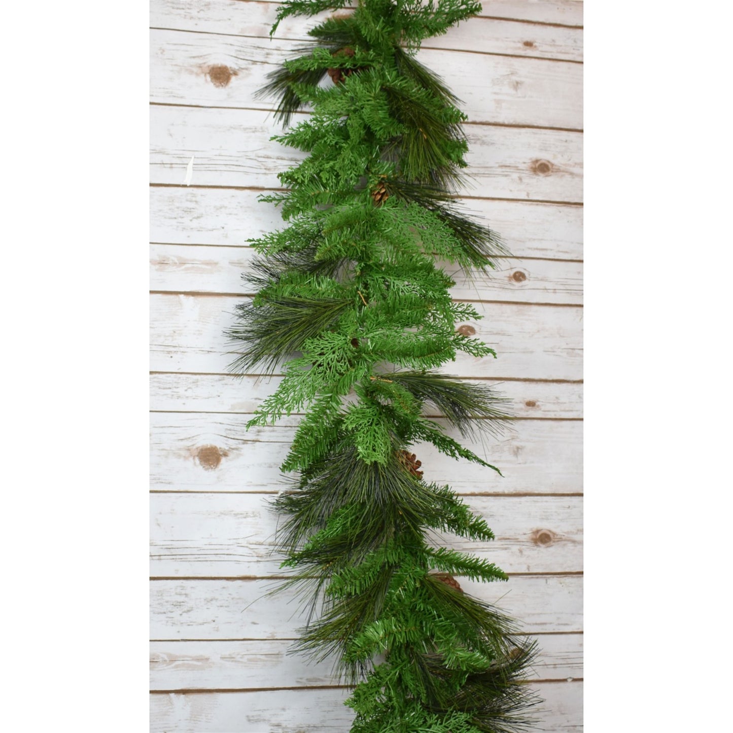 12" X 9' English Mixed Pine Garland | HT