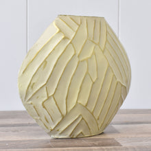 Load image into Gallery viewer, Boho Metal Vase with Gold Brushed Detail-Small