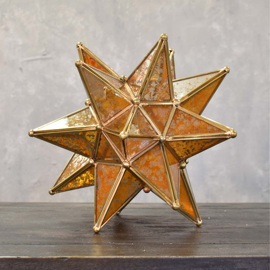 10" Gold Star Lantern | DCH