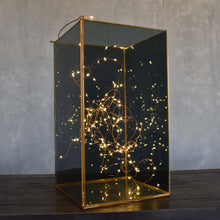 Load image into Gallery viewer, Large Modern Column Lantern with Smoky Glass | DCH