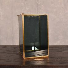 Load image into Gallery viewer, Small Modern Column Lantern with Smoky Glass | DCH