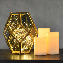 Load image into Gallery viewer, Small Paragon Geometric Lantern with Smoky Glass | DCH