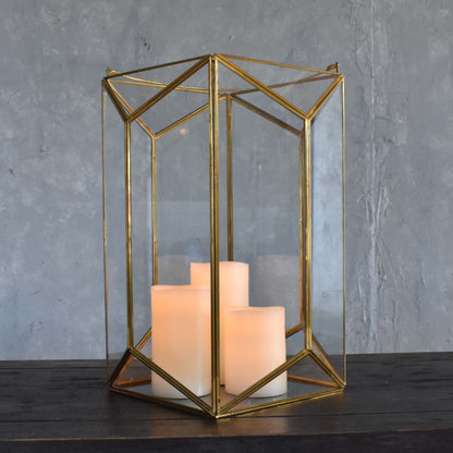 Large Noble Lantern with Clear Glass | DCH