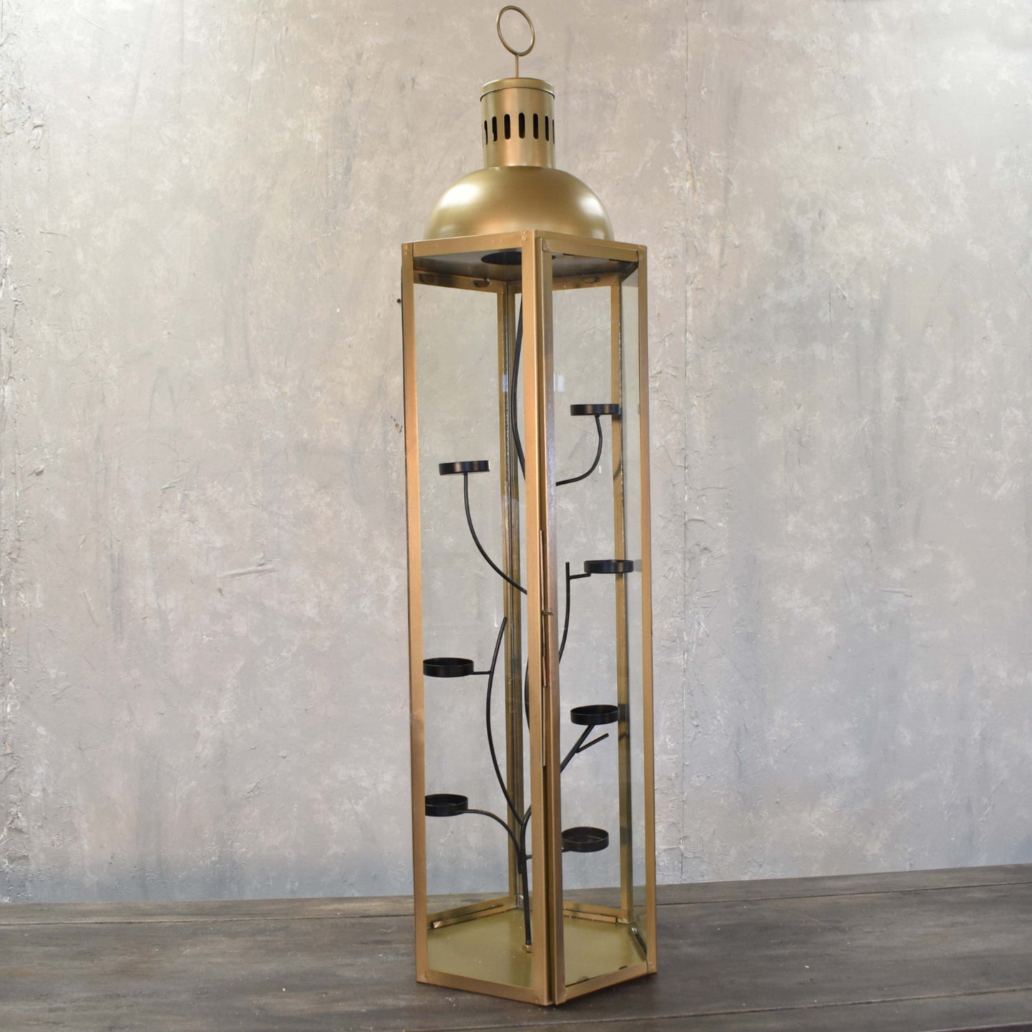 Large Morning Song Lantern with Clear Glass | DCH