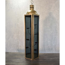 Load image into Gallery viewer, Large Morning Song Lantern with Smoky Glass | DCH