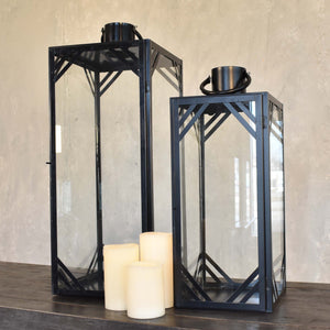 Large Black Tribeca Lantern | DCH