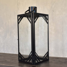 Load image into Gallery viewer, Small Black Tribeca Lantern | DCH