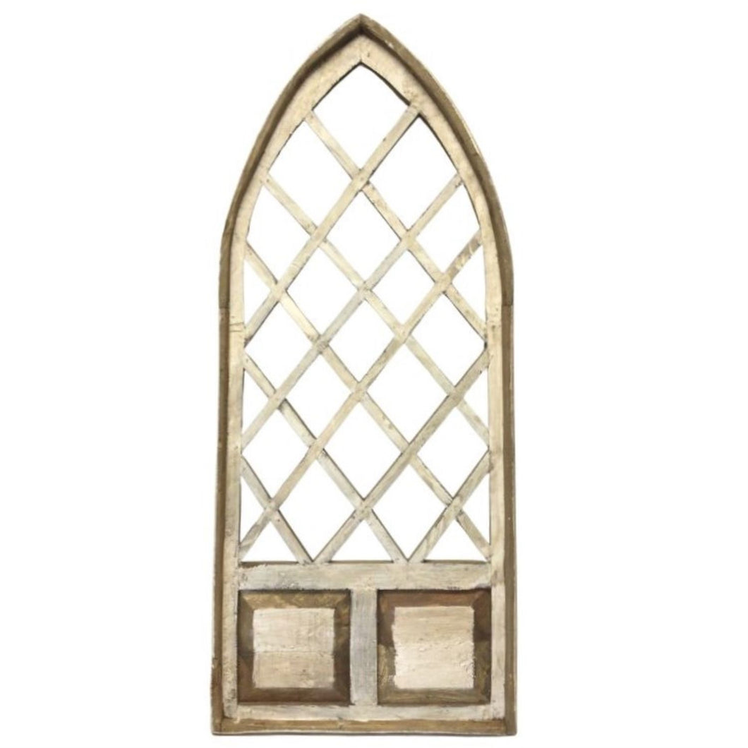 Wooden Arched Window Frame