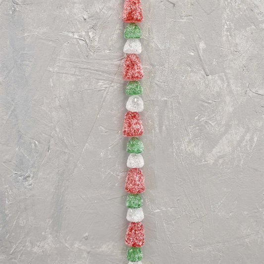 Gum Drop Candy Garland 72" in Red Green White | YKC22