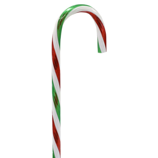 Candy Cane Ornament 30" in Red/Green/White | YK