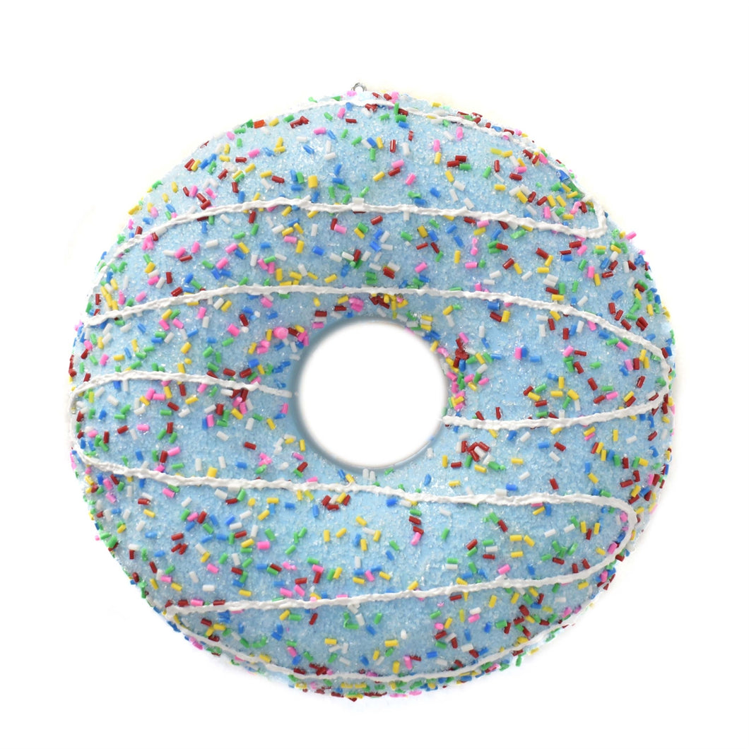 Sprinkle Covered Donut Ornament 5.75