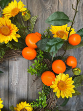Load image into Gallery viewer, Mandarin Orange Plant Pick 12” | XJE