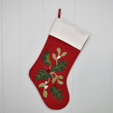 Load image into Gallery viewer, Mistletoe Stocking