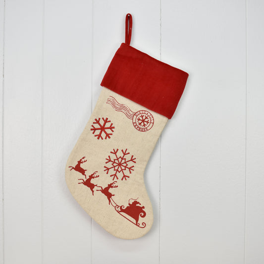 North Pole Express Stocking